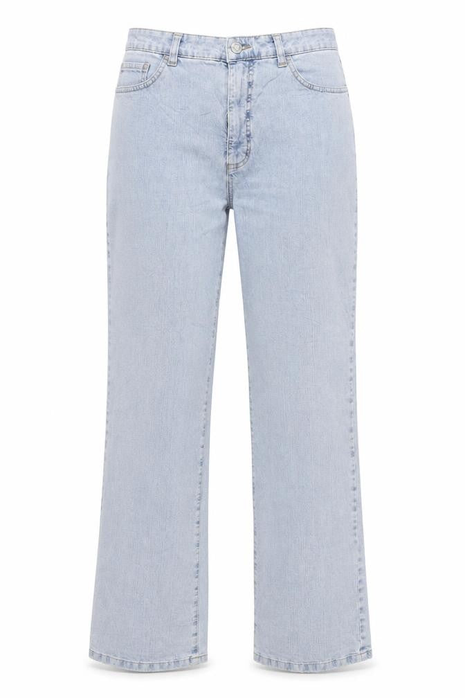 MAC Womens Blue  Denim Straight Jeans Size 32 in L31 in