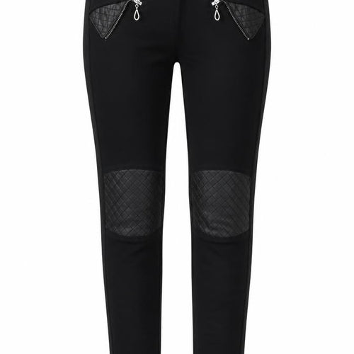 LD Style Womens Black   Trousers  Size L L28 in - leggings
