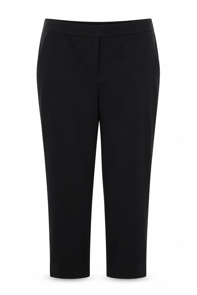 Papaya Womens Black   Trousers  Size 12 L20 in