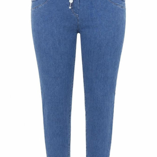 Preworn Womens Blue   Skinny Jeans Size 30 in L30 in - Stretch waistband