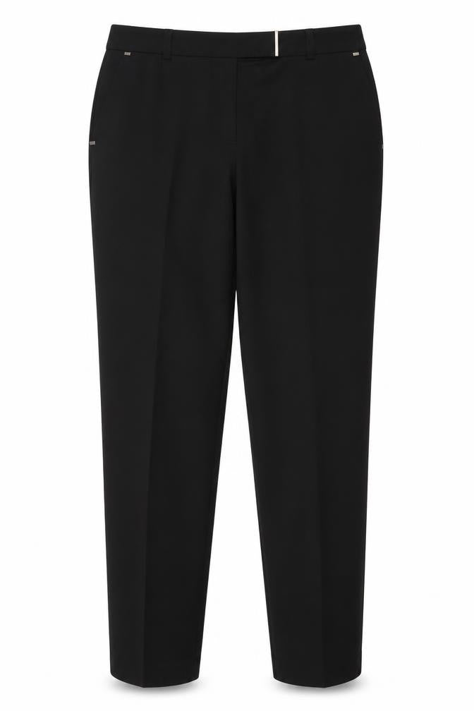 George Womens Black   Trousers  Size 12 L25.5 in