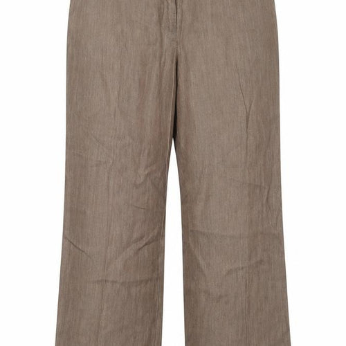 Marks and Spencer Womens Brown   Trousers  Size 14 L23 in