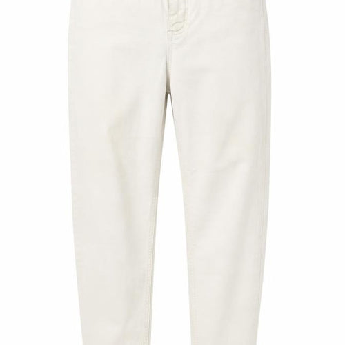 Topshop Womens Beige   Straight Jeans Size S L30 in