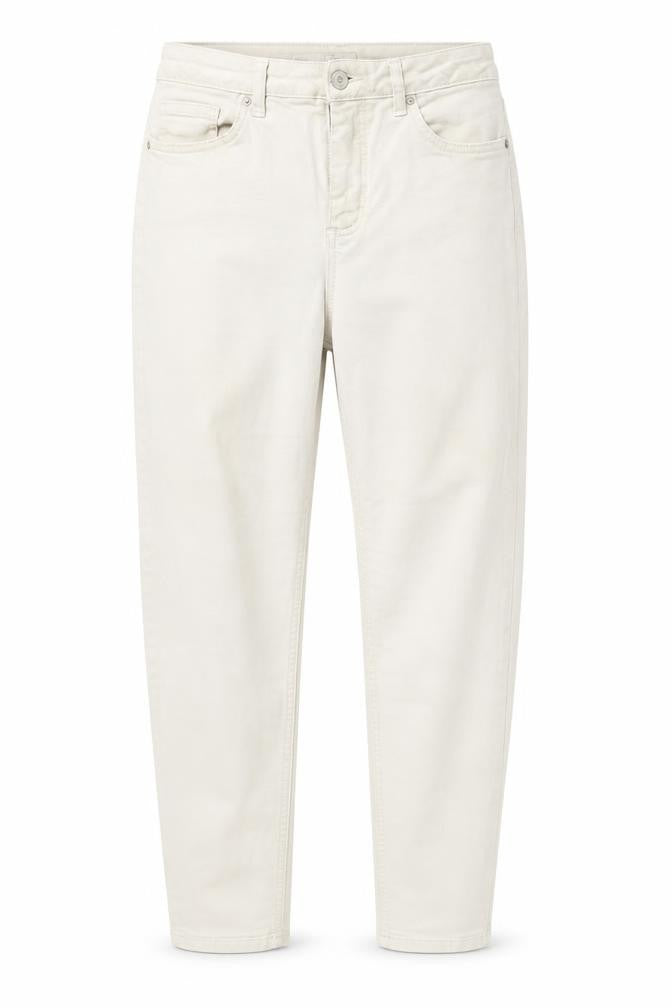 Topshop Womens Beige   Straight Jeans Size S L30 in