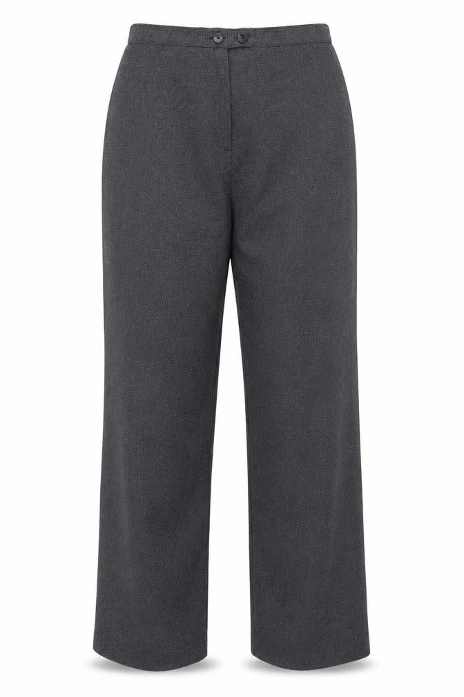 Preworn Womens Grey   Trousers  Size 14 L20 in