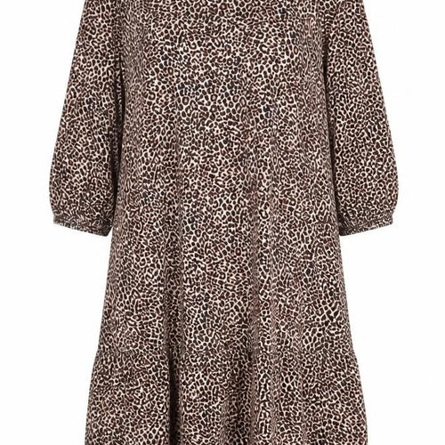 newlook Womens Brown Animal Print  Trapeze & Swing  Size 6
