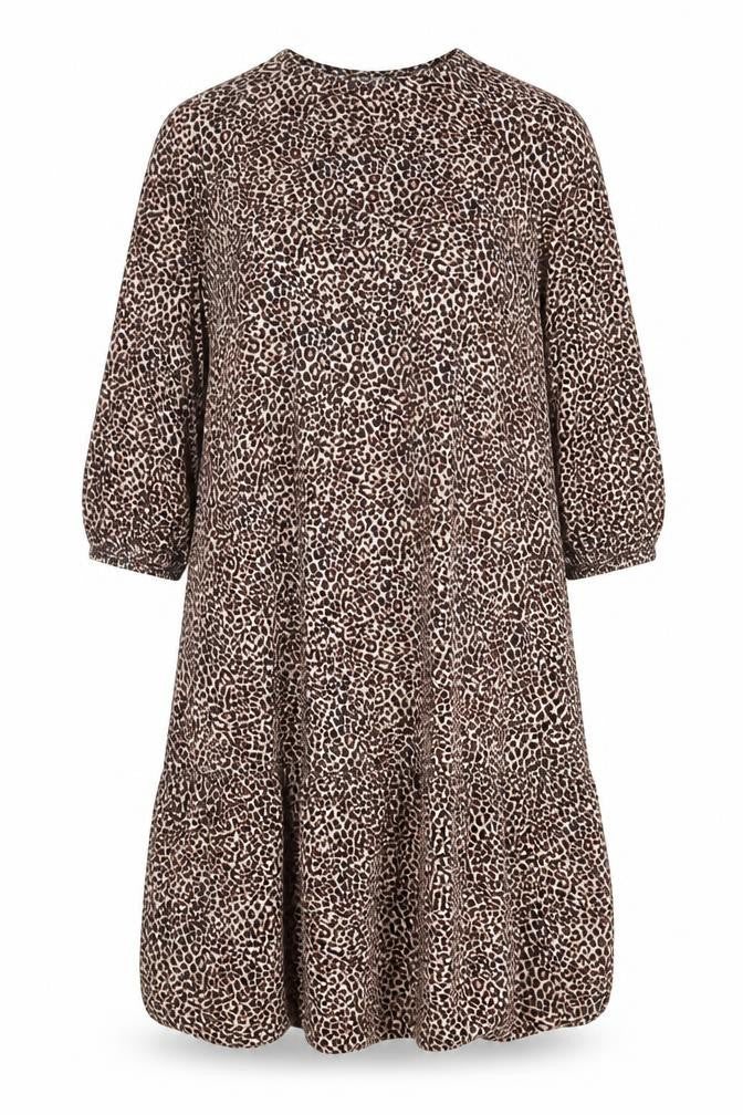 newlook Womens Brown Animal Print  Trapeze & Swing  Size 6