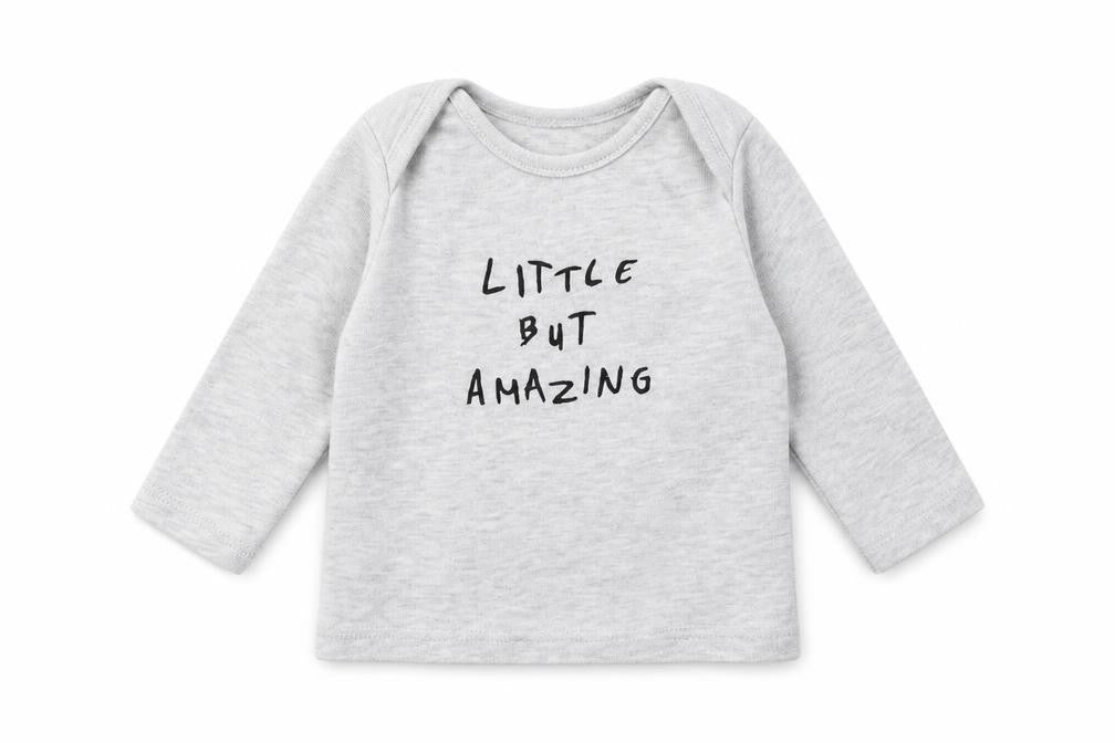 F&F Girls Grey   Basic T-Shirt Size 0-3 Months