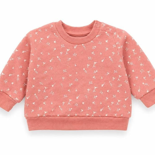 Primark Girls Pink Floral  Pullover Jumper Size 0-3 Months
