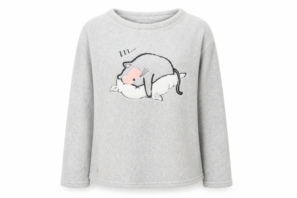Front view of Primark women’s grey jumper, size S