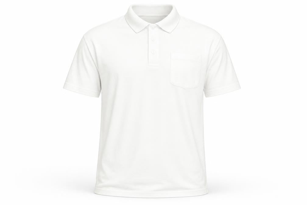 High Street Mens White    Polo Size M