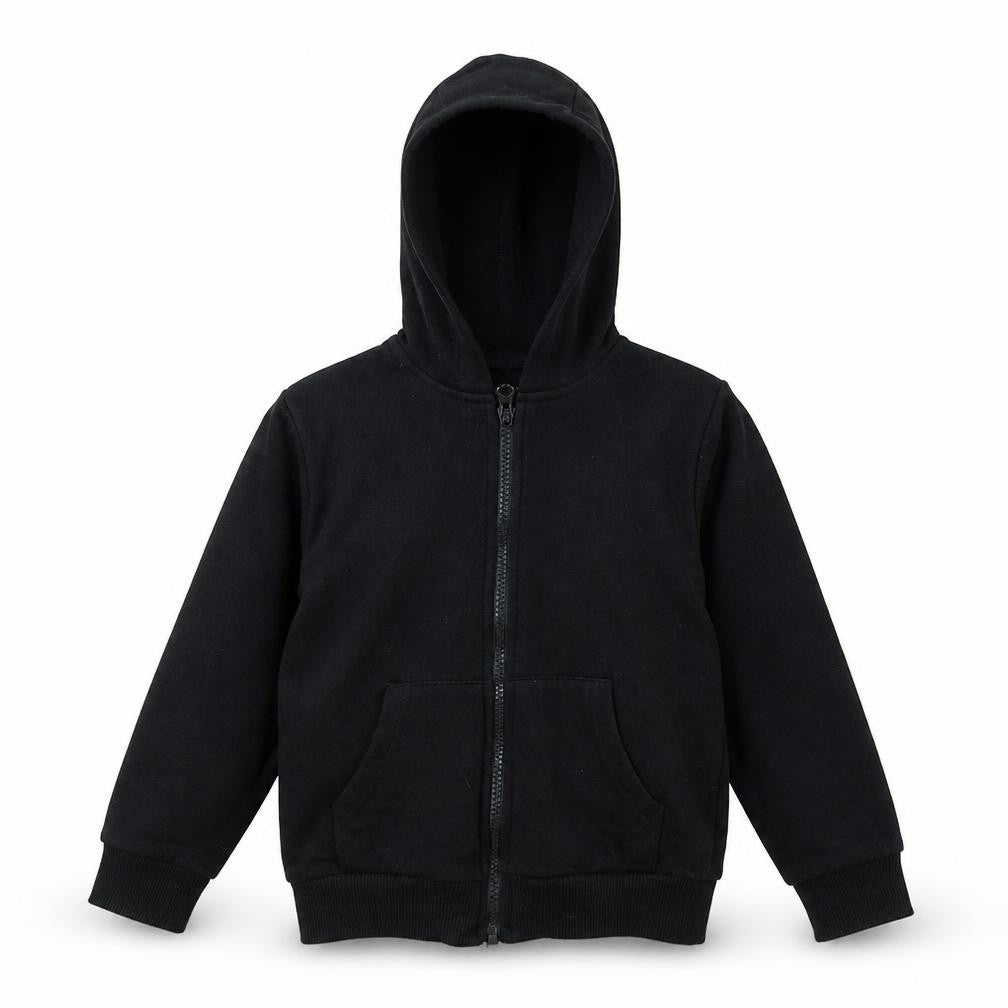 Front view of George boys’ black jacket, size 5, years