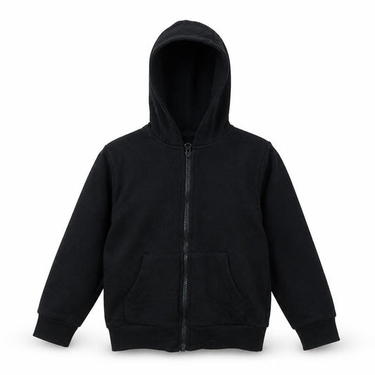 Front view of George boys’ black jacket, size 5, years
