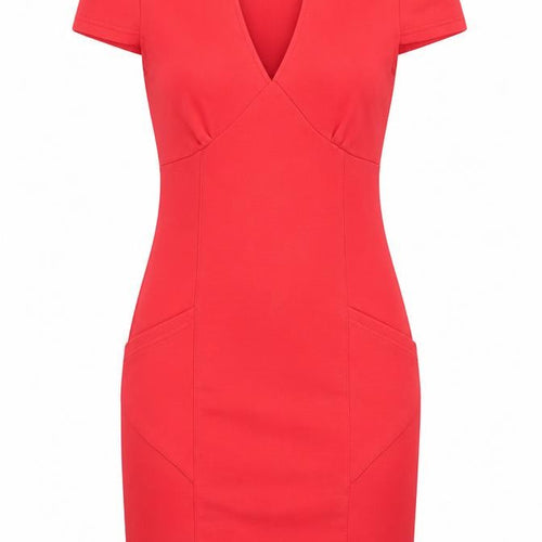 Izabel Womens Pink   Pencil Dress  Size S