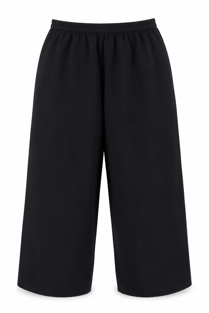 Whispers Womens Black   Capri Trousers Size 14 L23 in