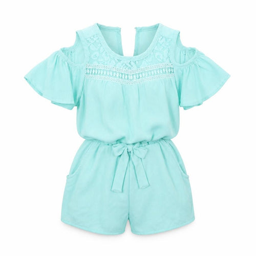papaer doll Womens Green   Shorts One-Piece Size 8