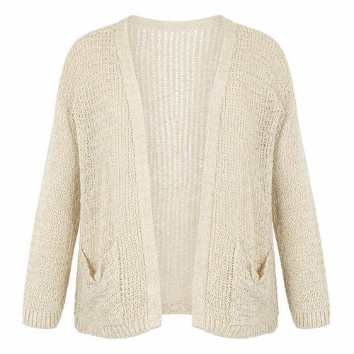 River Isand Womens Beige   Cardigan Jumper Size 10
