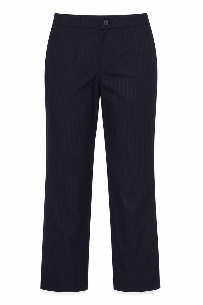 David luke Womens Blue Striped  Trousers  Size 26 in L31 in