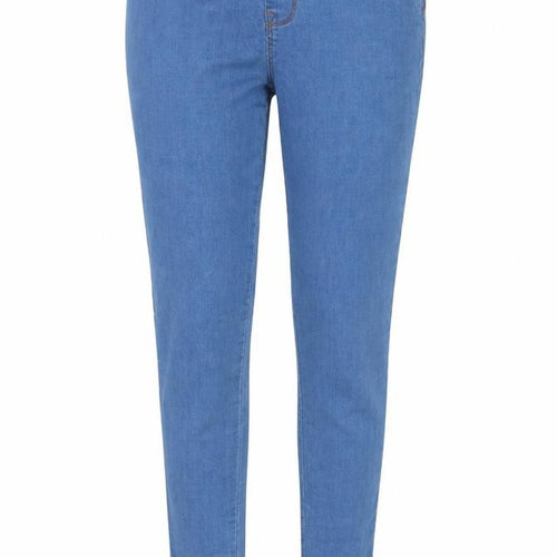 Denim & Co. Womens Blue  Denim Jegging Jeans Size 10 L27 in
