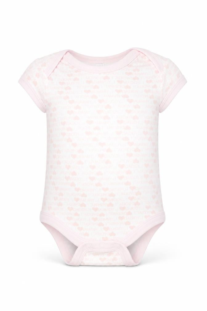 TU Girls Pink Geometric  Romper One-Piece Size 3-6 Months