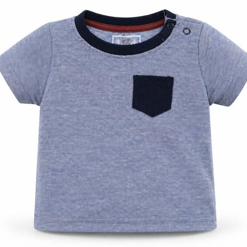 Early Days Baby Blue   Basic T-Shirt Size 9-12 Months