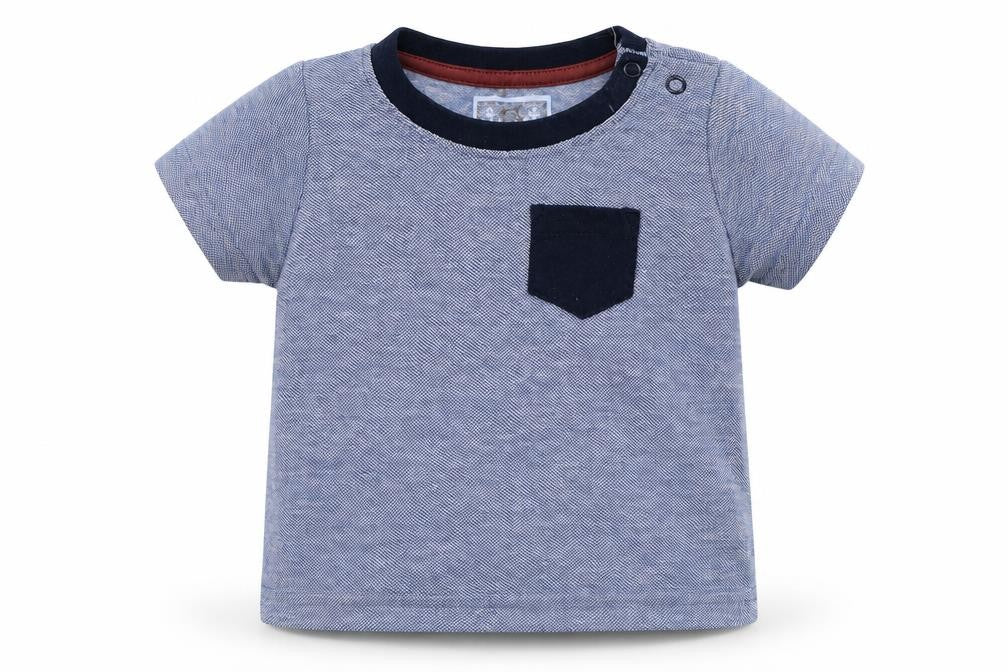 Early Days Baby Blue   Basic T-Shirt Size 9-12 Months