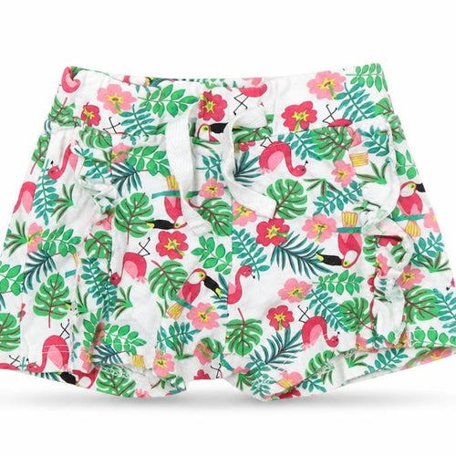 Primark Baby Green Floral  Cropped Leggings Size 6-9 Months