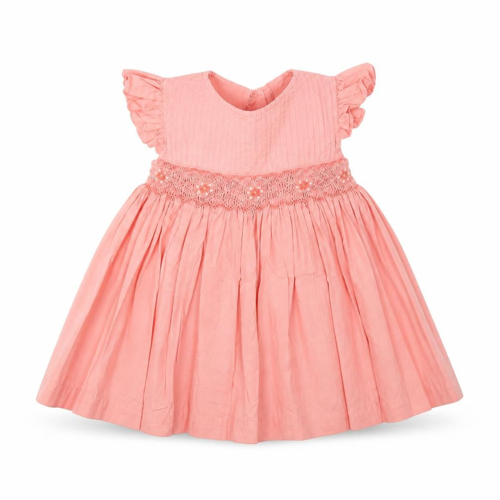 M&Co Girls Pink   Fit & Flare  Size 12 Months