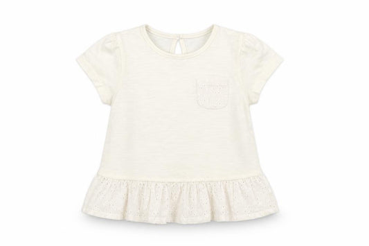Front view of Matalan Baby White A-Line, size 12-18, Months