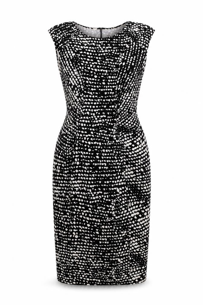 Oasis Womens Black Pencil Dress Size S