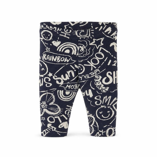 Front view of Next Baby Blue sweatpants, size 6-9, Months