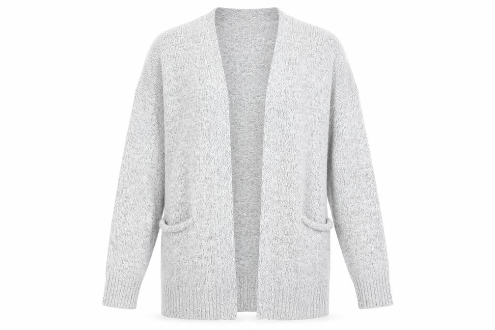 Divided Womens Grey   Cardigan Jumper Size M