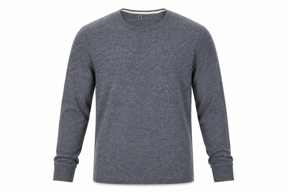 Front view of ANTEPRIMA men’s grey jumper, size L