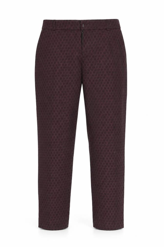 Miss Selfridge Womens Red Polka Dot  Trousers  Size 10 L26 in