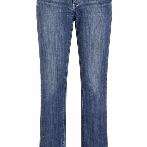 Quiz Womens Blue  Denim Straight Jeans Size 8 L31 in