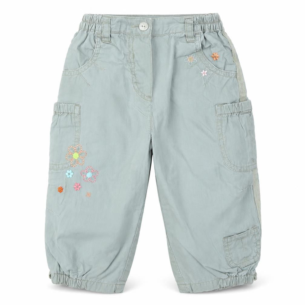 /mothercare Baby Grey   Cargo Trousers Size 9-12 Months
