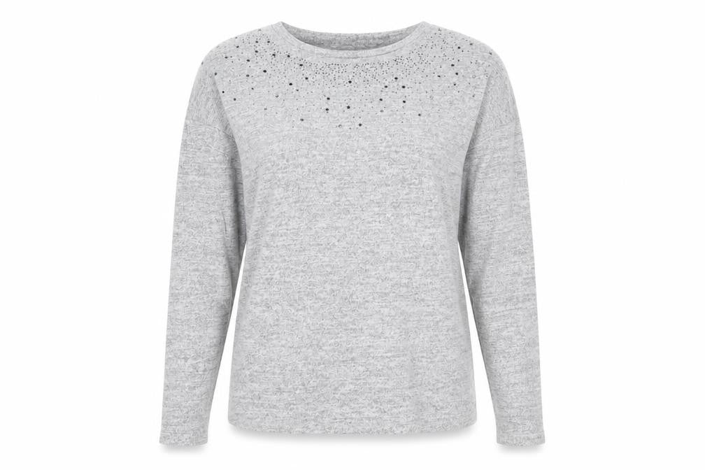 Tu Womens Grey   Pullover Jumper Size 8