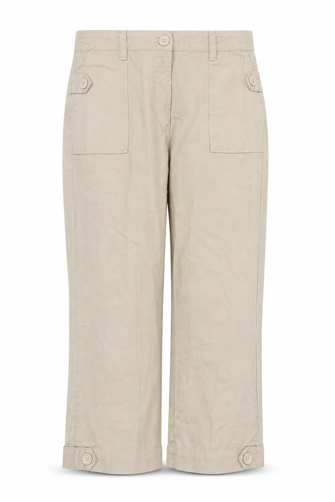 LA VIE  Womens Beige   Trousers  Size 12 L23 in
