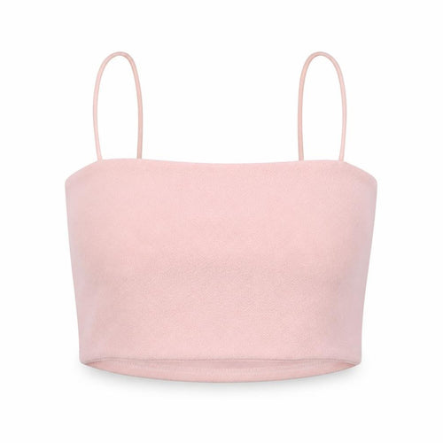 Boohoo Womens Pink   Cropped T-Shirt Size 8