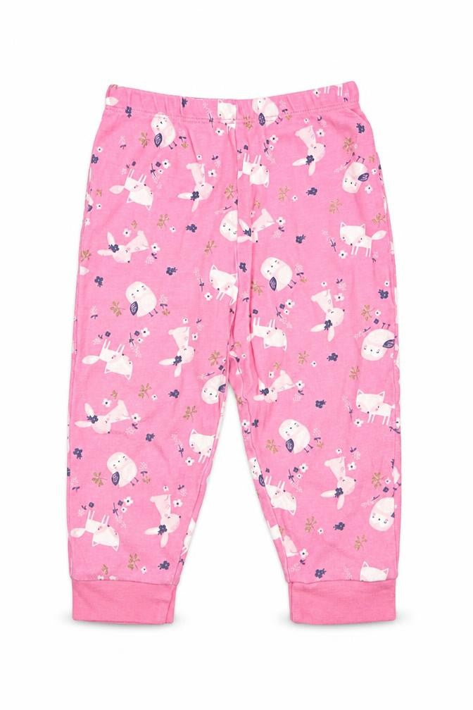 Primark Girls Pink Geometric  Capri Pyjama Pants Size 12-18 Months