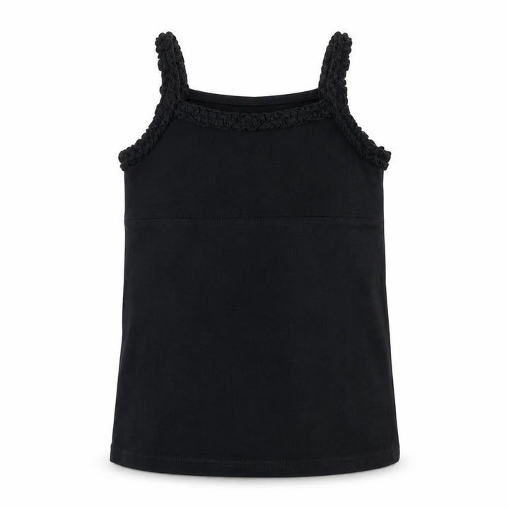 Matalan Girls Black   Basic T-Shirt Size 4-5 Years