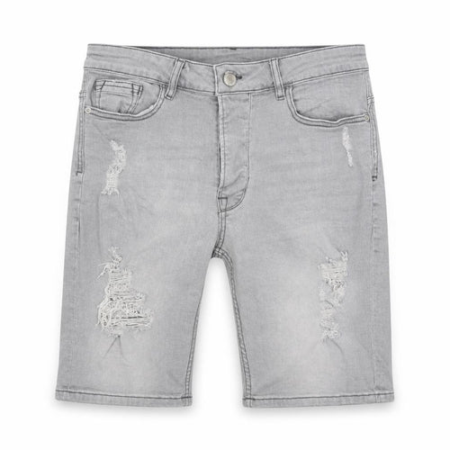Denim Co. Mens Grey  Denim Bermuda Shorts Size 29 in