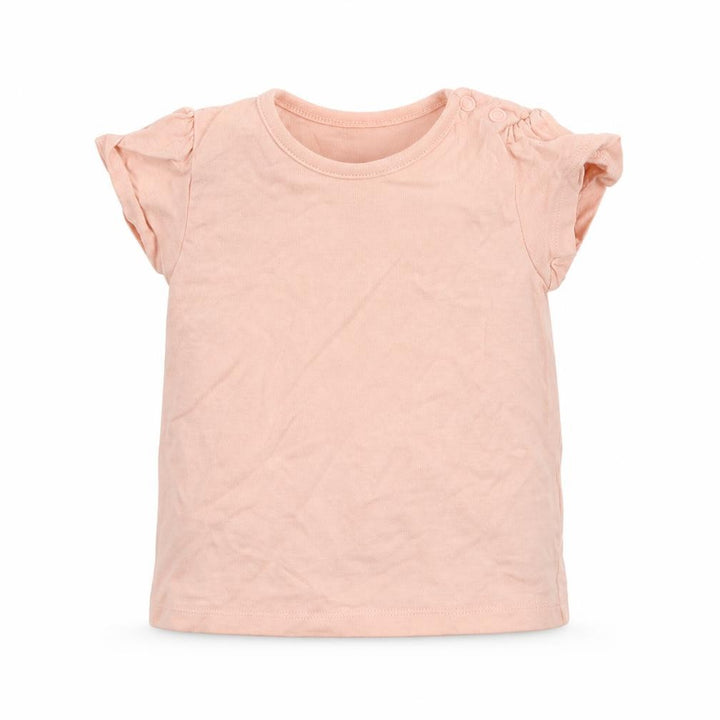 Nutmeg Girls Pink Basic T-Shirt Size 3-6 Months