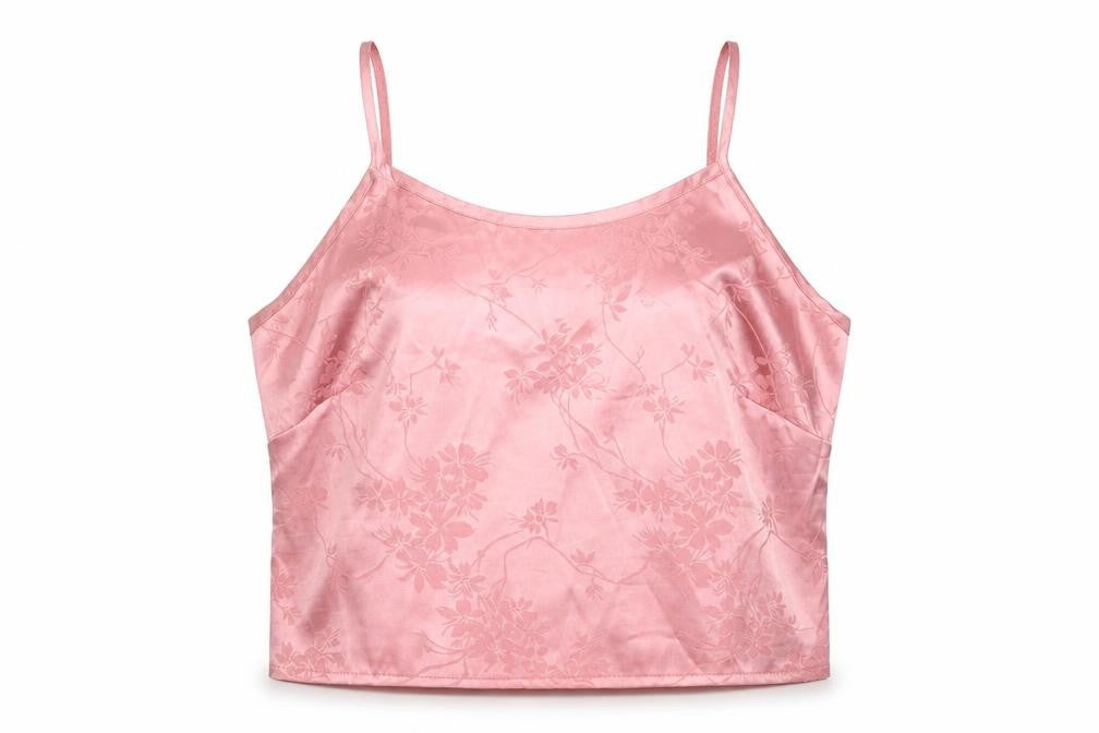 SheIn Womens Pink Floral  Camisole Tank Size M