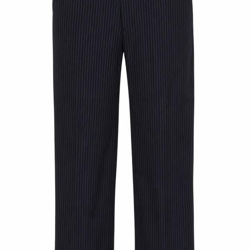 john tailor Mens Blue Striped  Trousers  Size 26 in L28 in