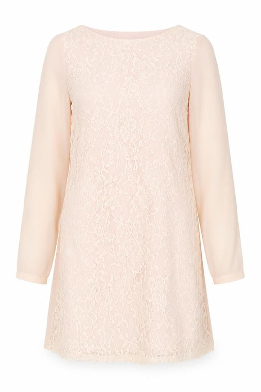 Front view of Atmosphere women’s pink floral basic blouse, size UK 8