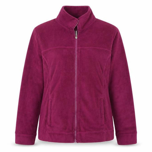 Active Womens Purple   Full Zip Jumper Size 14