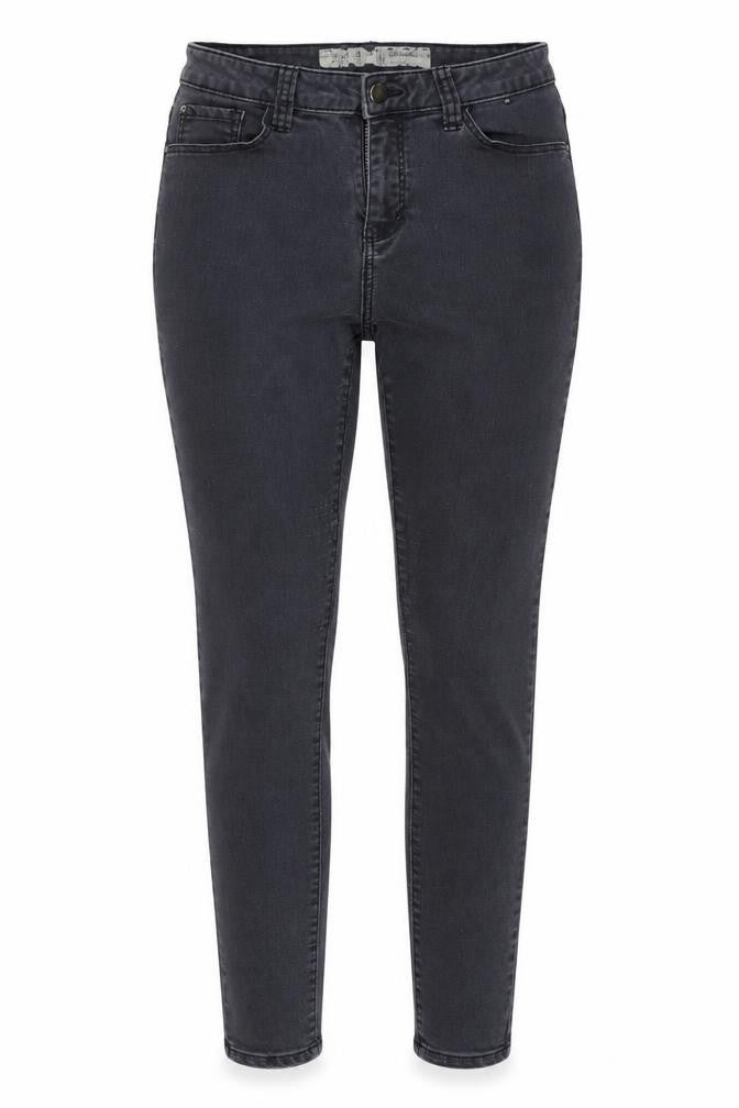 denim co Womens Grey   Straight Jeans Size 12 L25 in