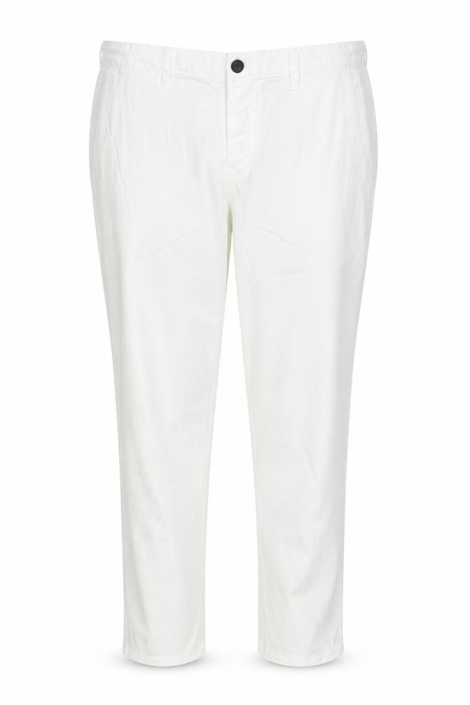deniem & co Womens White   Trousers  Size L L32 in