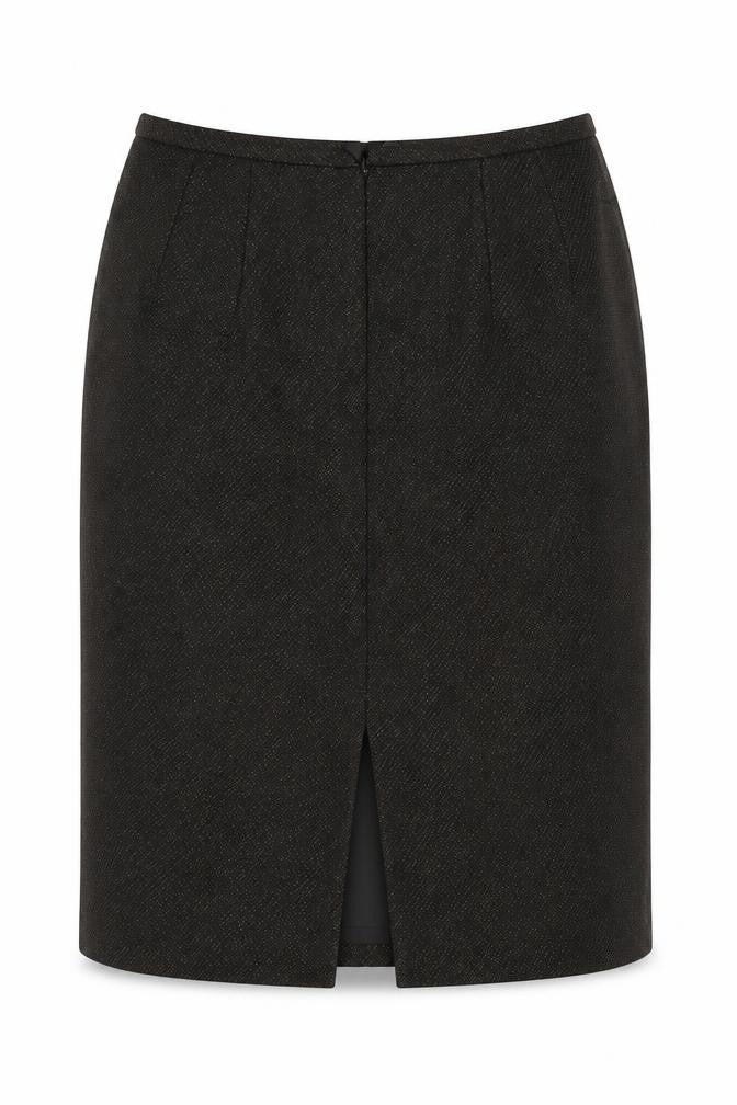MADELENE Womens Black   Flare Skirt Size 14